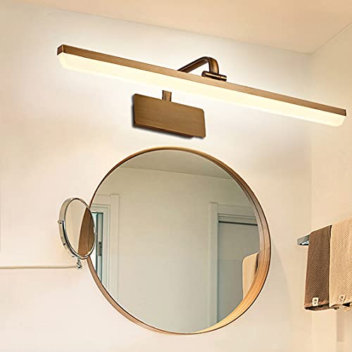 Luz de espejo LED 4000K con enchufe a prueba de salpicaduras para cocina e inodoro 6