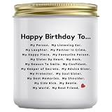 Jonico Birthday Gifts for Women - Friendship Best Friend Birthday Gifts for Women Bestie BFF, Lavender Candle
