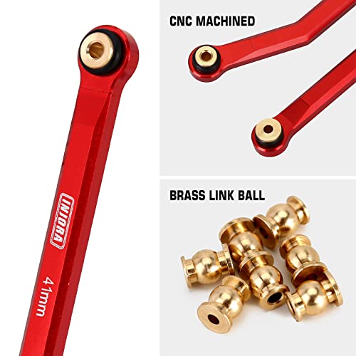 INJORA Alta Distanza 4 Links in Alluminio CNC Link...