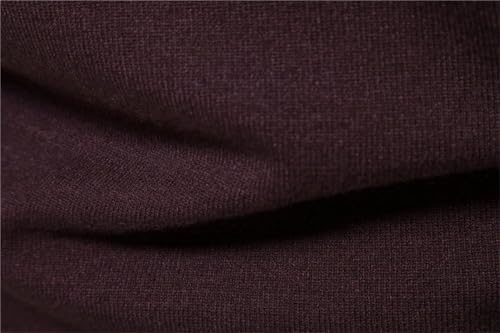 Men Wool Semi-High Neck Pullover Warm Knitted Sweater Soft Thick Base Top for Autumn Winter Daily Wear4