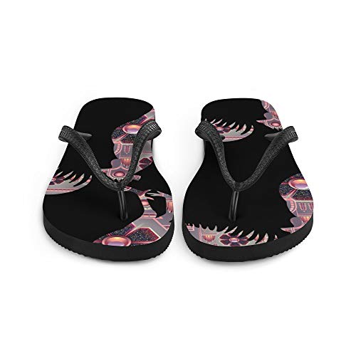 Rooster Bird Farm Animal (228) Flip-Flops4