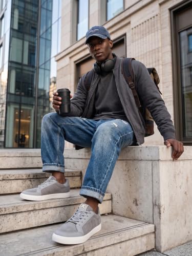 Image of OFF LIMITS Men's Oxford Big and Tall Sneakers, Casual, Specially Developed for Plus Size, Big Feet & Big Size, UK-12-14