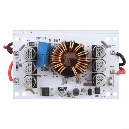 Convertisseur Boost 600 W, pilote de courant constant réglable 10-60 V 10 A, design robuste en aluminium pour projets d'éclairage LED