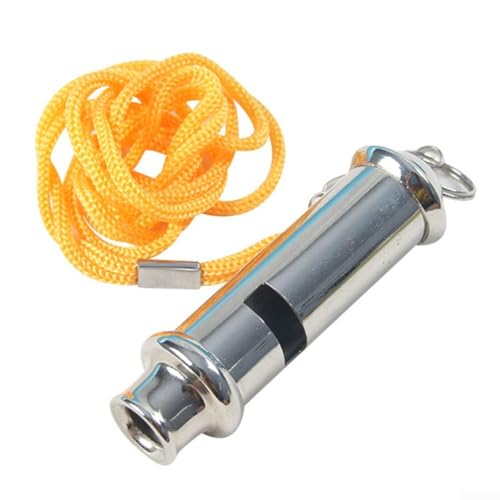 QOXEZY - Lot de 2 sifflets pour pigeons en métal robuste et portable Outil d'entraînement pour oiseaux et situations