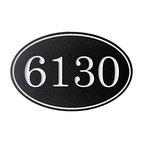 House Numbers For Outside, Customized 911 Address Sign Mounts On Home Or Garage With Included Hardware, 11.5"W X 7.5"H #TOP30