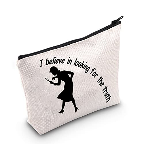 LEVLO Nancy Movie Cosmetic Bag Nancy Fans Gift I Believe In Looking For The Truth Nancy Makeup Zipper Pouch Bag (Looking For The Truth)