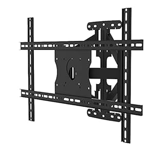 SYLVOX Full Motion Outdoor TV Wall Mount, Fits for TV Size from 40 Inch to 75 Inch, Flexible 6 Articulating Dual Arms, Wall Mount Bracket, Maximum VESA 600 x 400 mm