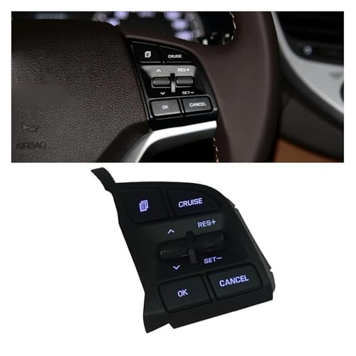 Bouton de volant Tucson avec rétroéclairage pour un contrôle fluide du régulateur de vitesse - 3