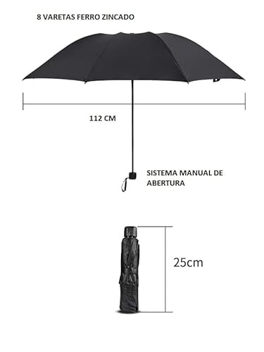 Guarda Chuva Sombrinha Pequena Prática Dobrável Para Bolsa Compacto ára deixar na Mochila E Bolsas