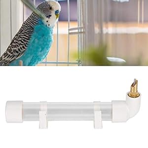 met 2 gespen Vogel Automatische Drinknippel Huisdier Vogel Drinker Automatische Papegaai Waterer voor Tortelduifjes…