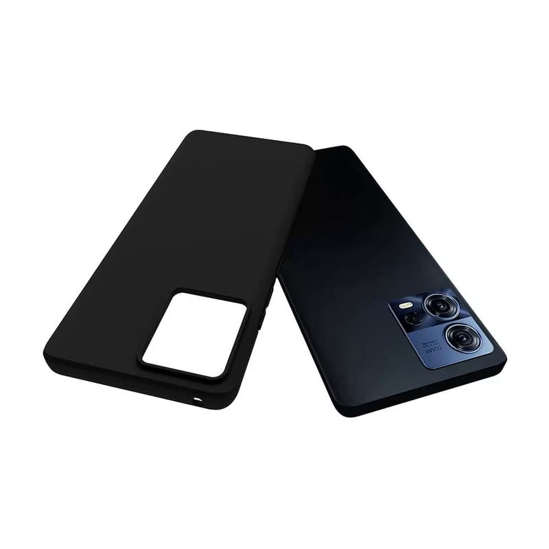 SkyTree Hybrid Ultra Light Slim Shockproof Silicone TPU Anti Slip Scratch Resistant Back Case Cover for Motorola Edge 30 Fusion - Black (B0BHF3C1R2) Amazon Price History, Amazon Price Tracker