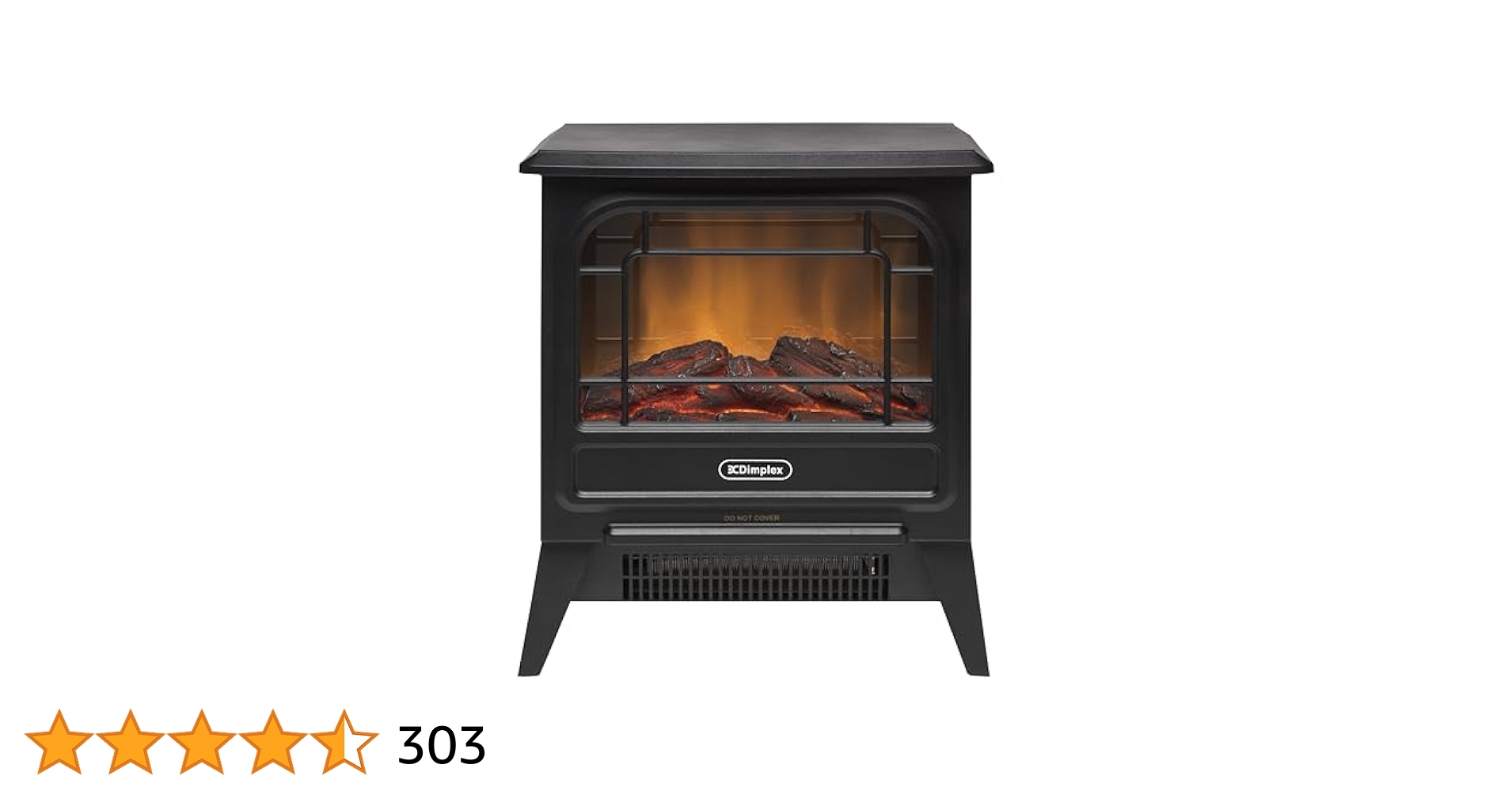 Dimplex MicroStove Optiflame Electric Stove, Compact