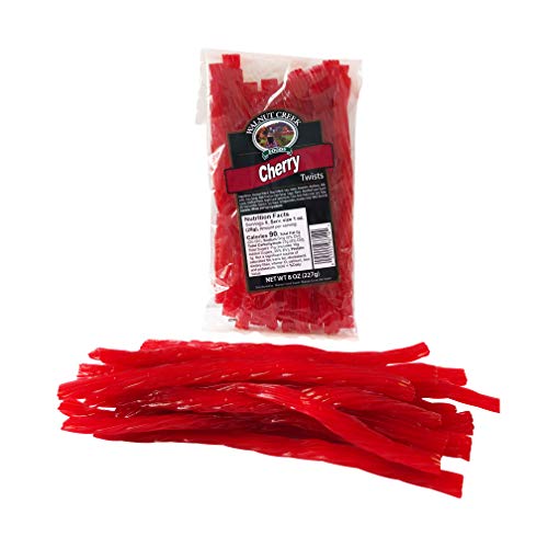 2 Pack Licorice Twist Candy From Walnut Creek Foods (Cherry) 16 Ounces #TOP13