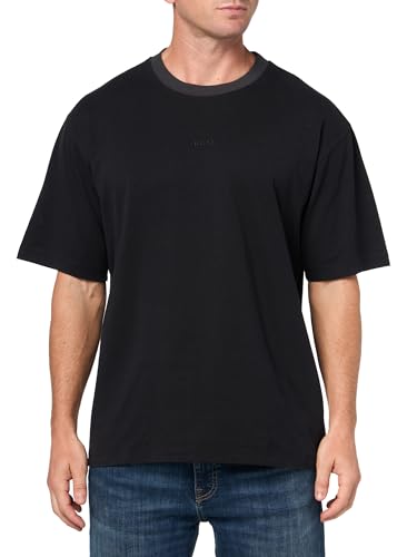 BOSS Men's Single Jersey Center Logo T-Shirt
