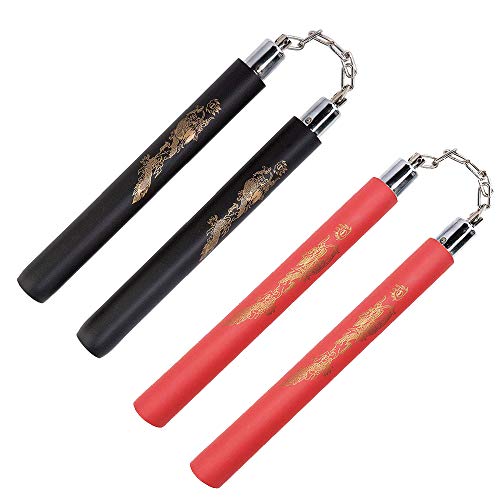 Nunchakus de cuerda para artes marciales Amazon.es