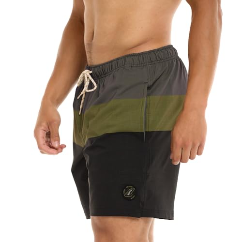 Eidon Young Men's Standard Anderson 17 Inch Length, Elastic Waist Volley Swim Trunk2