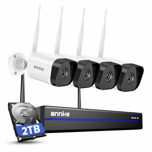 ANNKE Wireless Camera System, 16CH Expandable 4K...