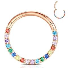 Rose Gold-Colorful CZ