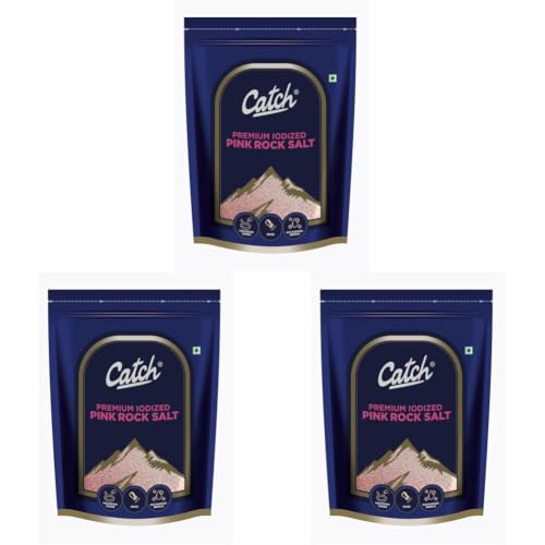 Image of Catch Rock Salt | Pink Rock Salt Premium | Sendha Namak 1 Kg (Pack of 3)