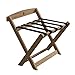 Support De Bagage, Support De Bagage Se Pliant en Bois Plein D'hôtel, Tabouret De Bagage De Pièce De Support, 60x40x60cm, 80x40x60cm (Size : 60 * 40 * 60cm)