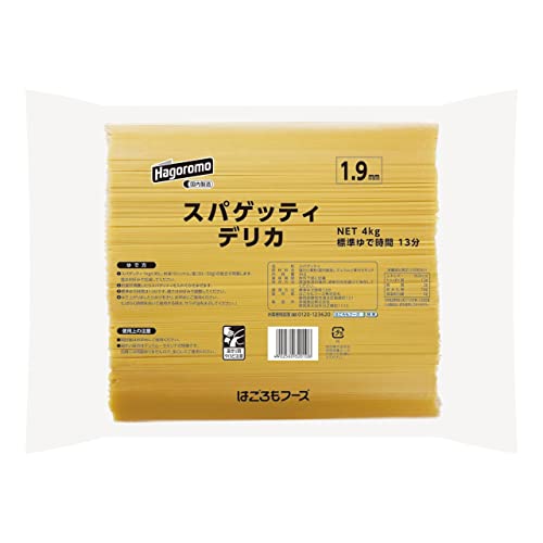 はごろも スパゲッティ デリカ 1.9ｍｍ4kg(7939)