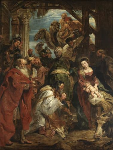 Impression Tableaux l'Adoration des mages Rubens art mural de qualité