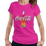 Merce ufficiale All+Every Coca Cola Multi Colour Bottle Women\'s T-Shirt