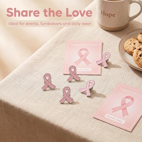Image of Awareness Enamel Lapel Pin - Nickel and Gold Plated Ribbon Pin - Prevention and Awareness Ribbon - Jewelry Brooch Pin with Secure Clutch Back