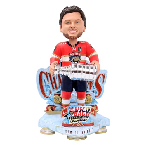 Sam Reinhart Florida Panthers 2025 Stanley Cup Champions Celebration Bobblehead NHL