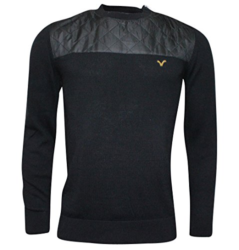 Voi Jeans Men's Dusk Jumper, Blue (Black Iris), X-Large