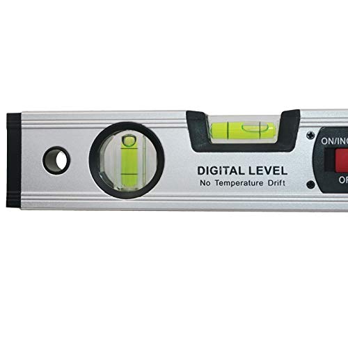 Medidor de ángulo digital JSEIAJB con nivel y pantalla LCD miniatura 5