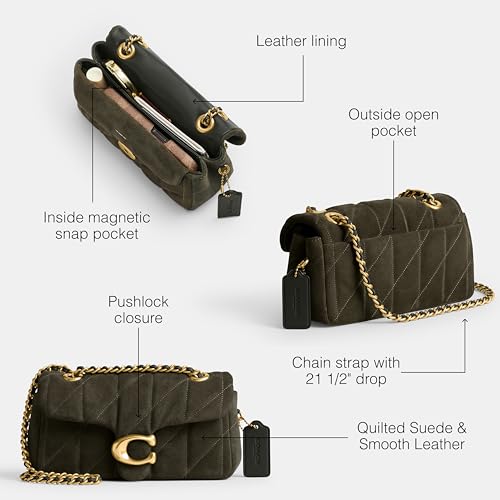 Image of COACH Women's Quilted Leather Tabby 20 Shoulder Bag