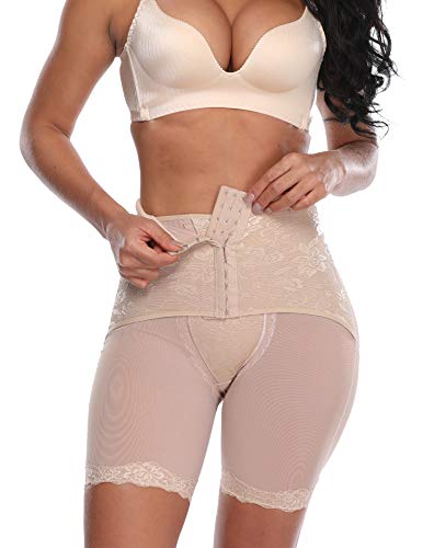MISS MOLY Women Shapewear Thigh Slimmer Butt Lifter Panties Comfort High Waist Tummy