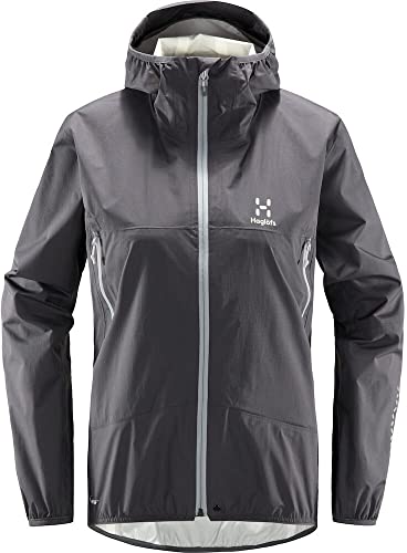 Chaqueta de montaña Haglöfs L.i.m Proof para mujer con capucha ajustable