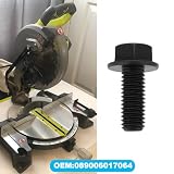 ECSiNG M8 x 20 mm Śruba ostrza trzpienia z gwintem wstecznym 8,8 klasa zamiennik do piły ukośnej frez do marmuru 089006017064