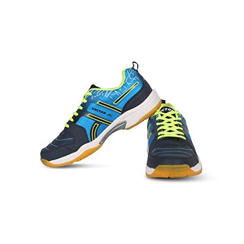 CS-2000 Unisex Tennis Badminton Court Shoes for Men Women Boys|Synthetic Leather+Mesh Upper, EVA Midsole, Crepe Rubber Sole|Lightweight Indoor Outdoor Sports Footwear sneakers (Blue, Size-11)-image-19