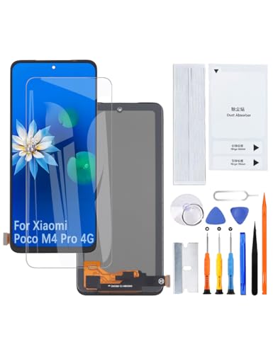 H&LYCYJ Pantalla de repuesto para Xiaomi Poco M4 Pro 4G TFT MZB0B5VIN 2201117PI 2201117PG LCD pantalla de repuesto con kit