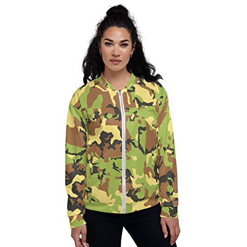 Cumilo Unisex Bomber Jacket | Camouflage Design