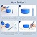 Failenfeivp Electric Diamond Art Pen for Diamond Painting Vacuum Art Painting Pen with Storage Tray Compatible with All Drill Bits Featuring Auto-Sleep Mode- Blue