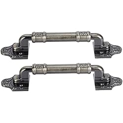 Manija de Puerta Corrediza de Metal, Manijas de Puerta Vintage únicas, Cómoda Manija de Alta Resistencia para Gabinetes