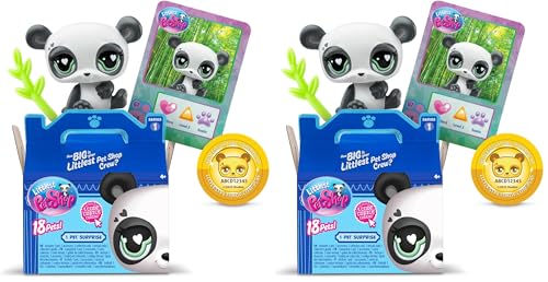 Littlest Pet Shop Bandai Single Surprise Petshop (Lot de 2)