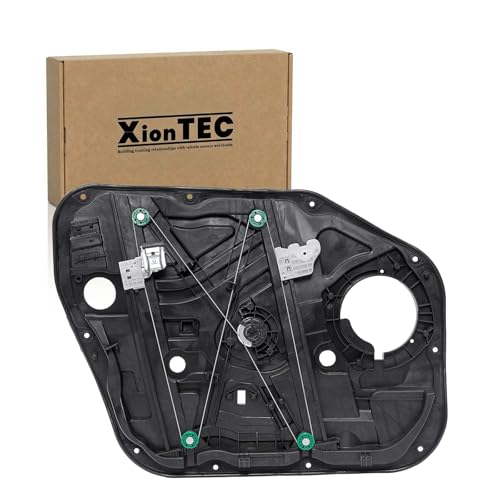 XIONTEC Power Window Regulator with Panel Without Motor,Front Passenger Side,Compatible