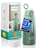 Wemoh Scalda Latte Portatile: Autopulente, controllo temperatura, 8 poppate/carica, 450ml, 100W per latte materno, formula e acqua