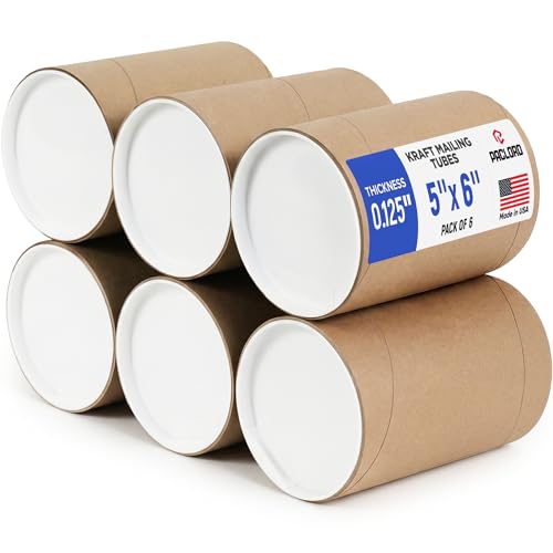 Tubes d'expédition kraft pour ranger et envoyer vos affiches et œuvres d'art