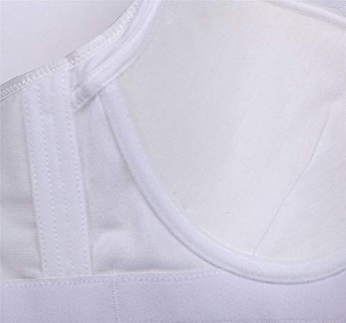 Women's Lace Underwire Comfort Everyday Bras Plus Size Push Up Bra Deep V Full Coverage T-Shirt Bra White 34C #TOP5