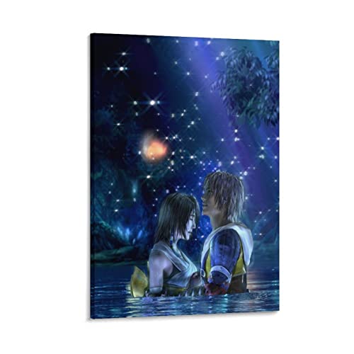 ファイナルファンタジー ポスター ティーダ ユウナ Yuna & Tidus - Poster - Final Fantasy X (B3ポスター WATER
