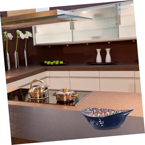 Bol céramique double anse idéal pour vos grands repas familiaux - 7