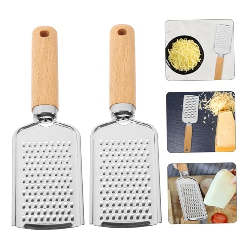 Set de 2 ralladores de acero inoxidable LIFKOME miniatura 6