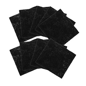 Supvox 9-teilige Kohlefilter für Katzentoiletten