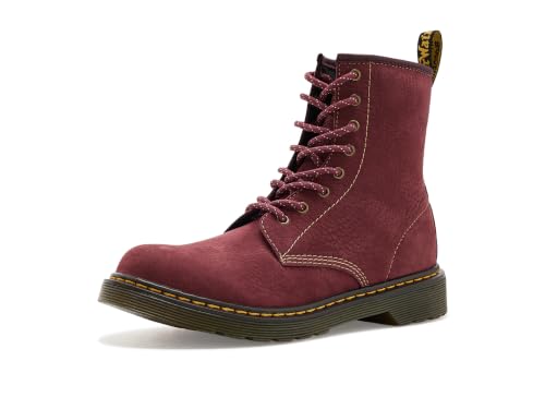 Image of Dr. Martens, Women's Maple Zip Steel Toe Light Industry Boots